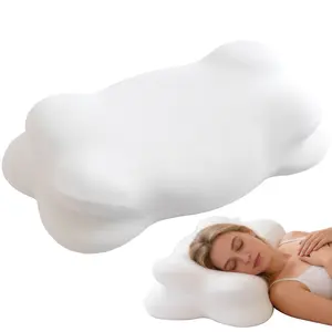 SY Cloud shaped ergonomic pillows help improve sleep and correct unhealthy sleep habits. The high elasticity memory foam core adopts a special center breathable design, which can provide a comfortable experience all night long.squishmallow pillow