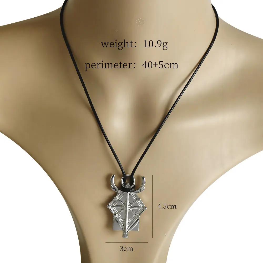 Anime Frieren: Beyond Journey's End Necklace Frieren At The Funeral Frieren The Last Magician Holy Staff Pendant Elf Cosplay