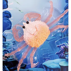 Ocean World Crab Simulation Model, Stretchable Stress Relief Toy, Unique Gift Idea, Perfect for Kids' Fun and Relaxation