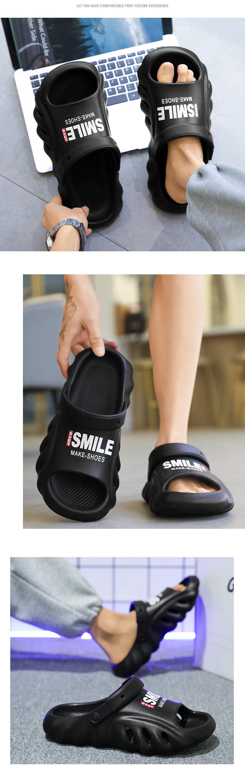 Breathable 2-in-1 Slides & Clogs |     Quick-Dry, Easy to Clean