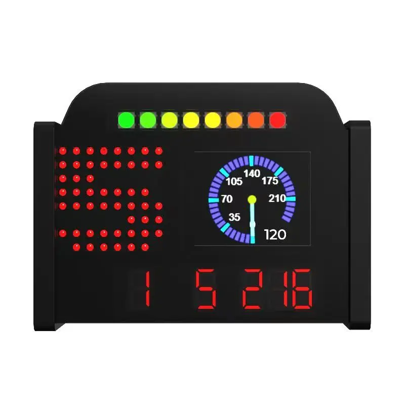 RX-02 GT4.0 pro Illuminati dashboard  -Round Top Racing Dashboard Speed Display