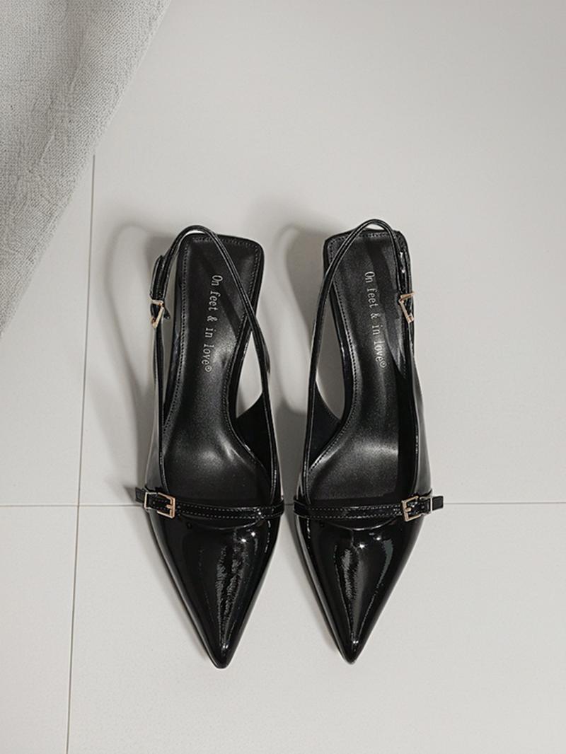 Women's Elegant Solid Color Heels, Fashionable Pointed Toe High Heels for Party, Elegant Party Shoes, Daily Clothing Decor for Women & Girls, Shoe