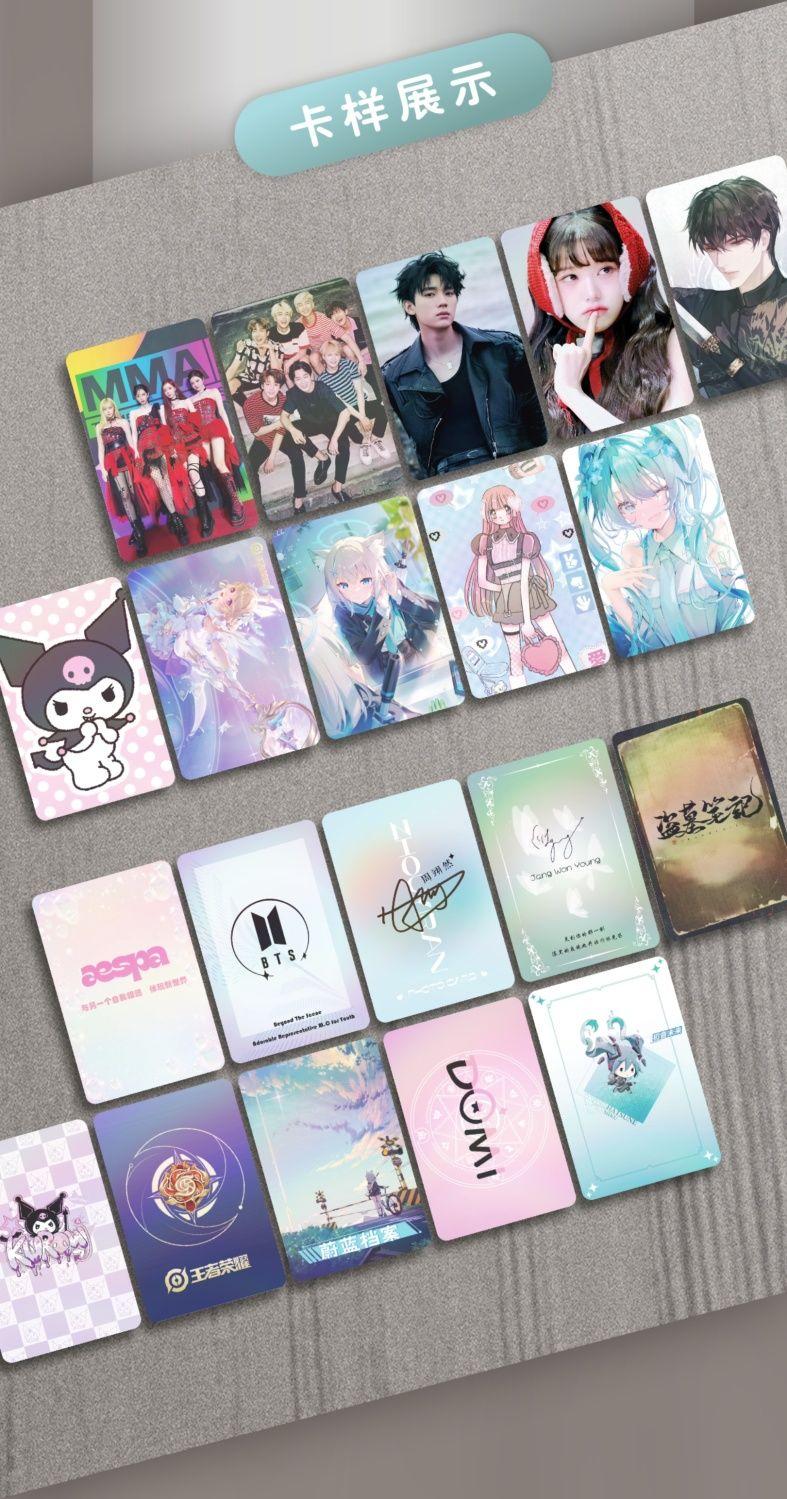 Alien Stage Anime Small Card 55pcs 3inch Photo Cards LOMO Card Photocard for Fans Collection Kids Firends Gift for Fans Postcard Charms