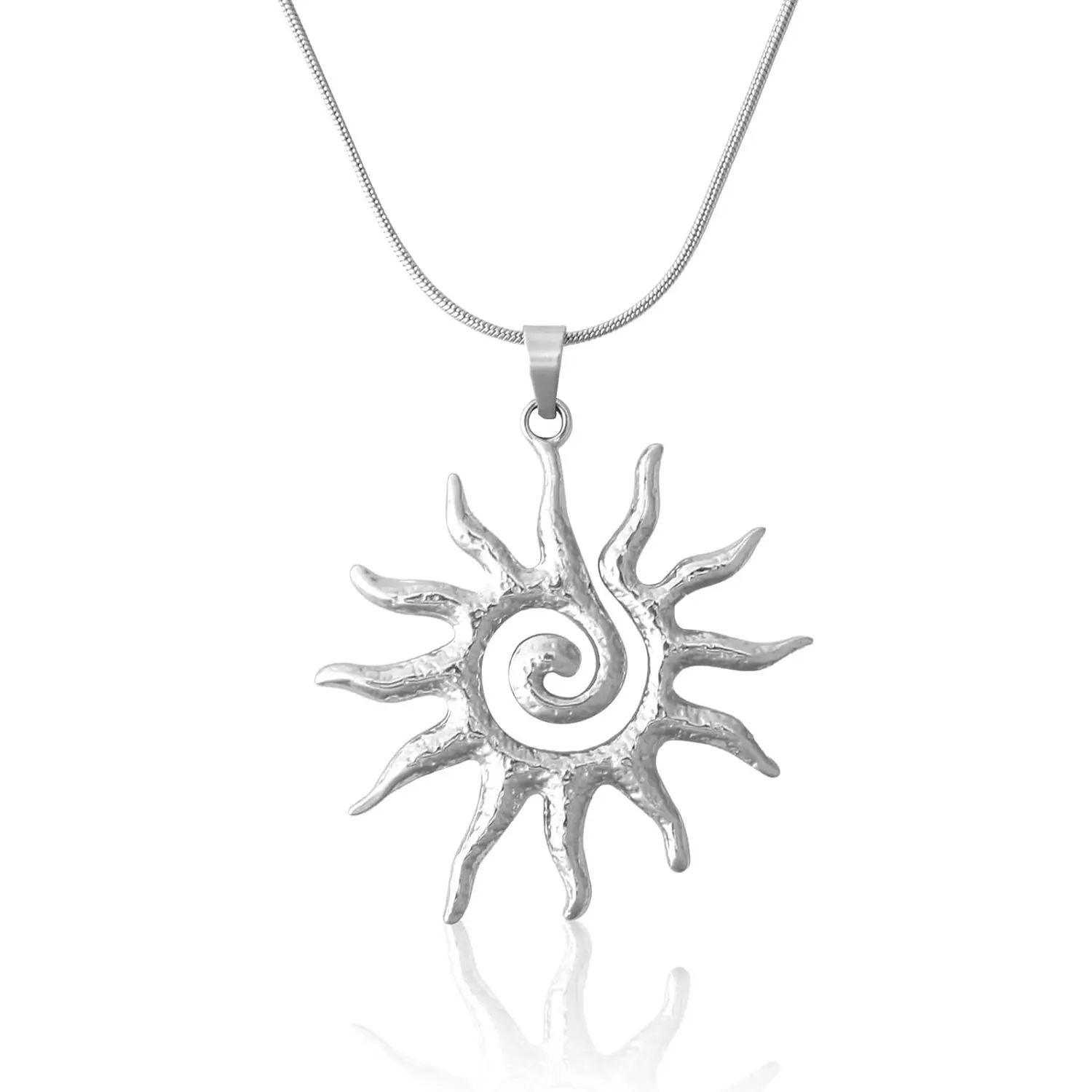 Dainty Gold Sunburst Pendant Necklace for Women with Floral Sunflower Charm, Elegant Statement Jewelry Gift for Female, Flowers, Jewelry Gifts, Solar Pendant, Gifts For Women