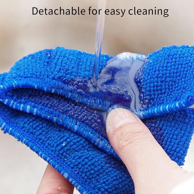 1 Piece Solid Color Non-slip Durable Cleaning Cloth, Microfiber Cleaning Rags, Removable Air Conditioner Outlet Gap Dust Brush, Household Cleaning Supplies