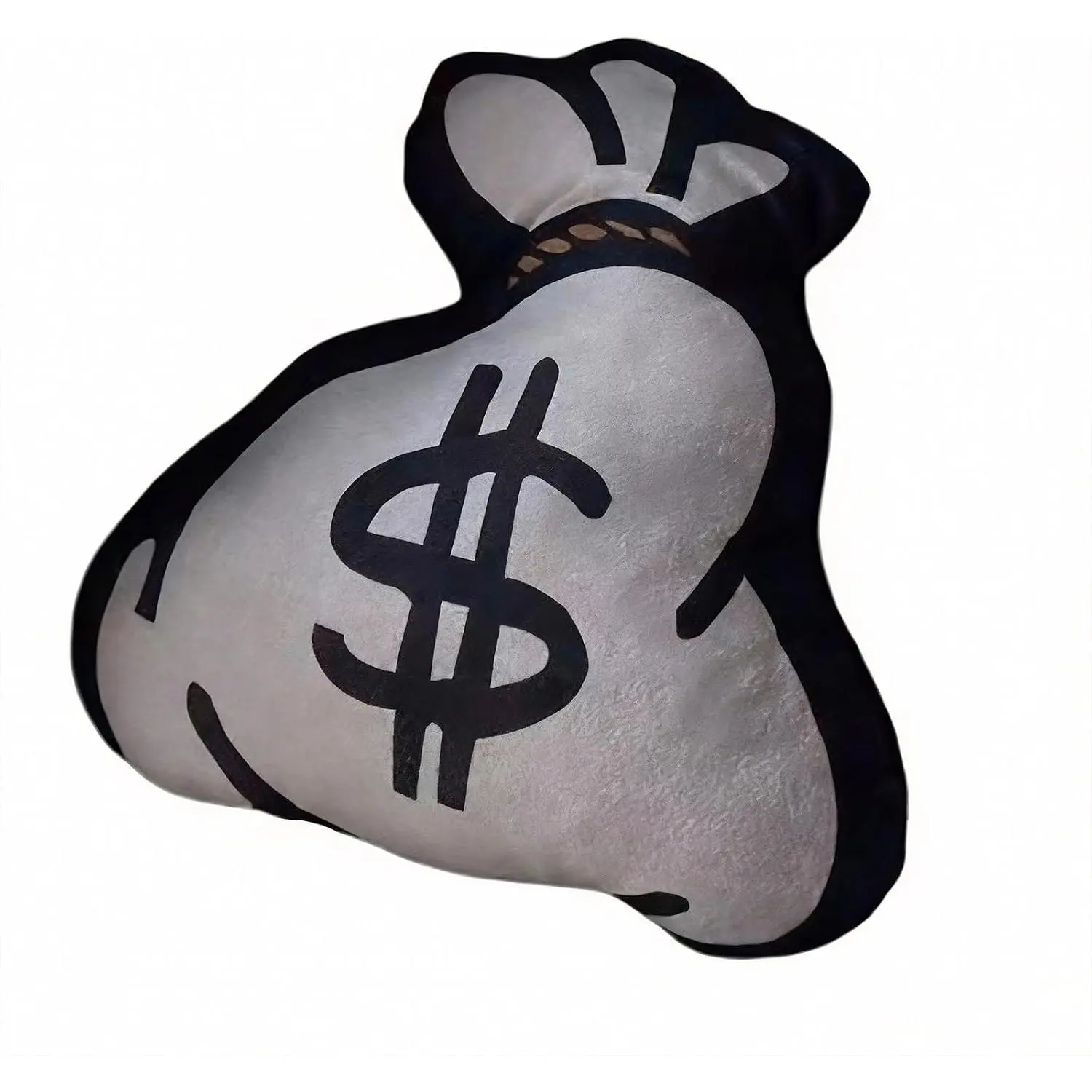 Money Bag Plush Pillow, Funny Cushion for Sofa, Bedroom| Great for car seats, living room shelves, office chairs, birthdays, holidays, and housewarming gifts