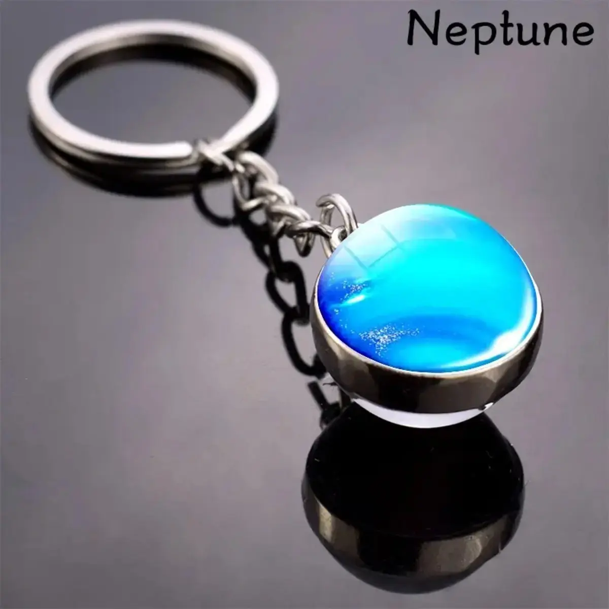 Solar System Planet Keychain, Space‑Themed Educational Charm Key Ring, Durable Lightweight Daily‑Carry Accessory For Men Women, Back‑To‑School Stylish Keychain Gift