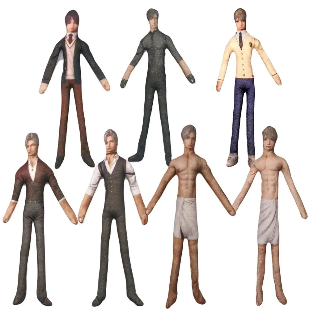 2026 Hot Game Love And Deepspace Character Cosplay Plush Cotton Dolls - Xavier, Zayne, Rafayel, Sylus, Slender Twistable Shape, Room Decoration, Festival Prop for Family, Collectible Toy for a Fans