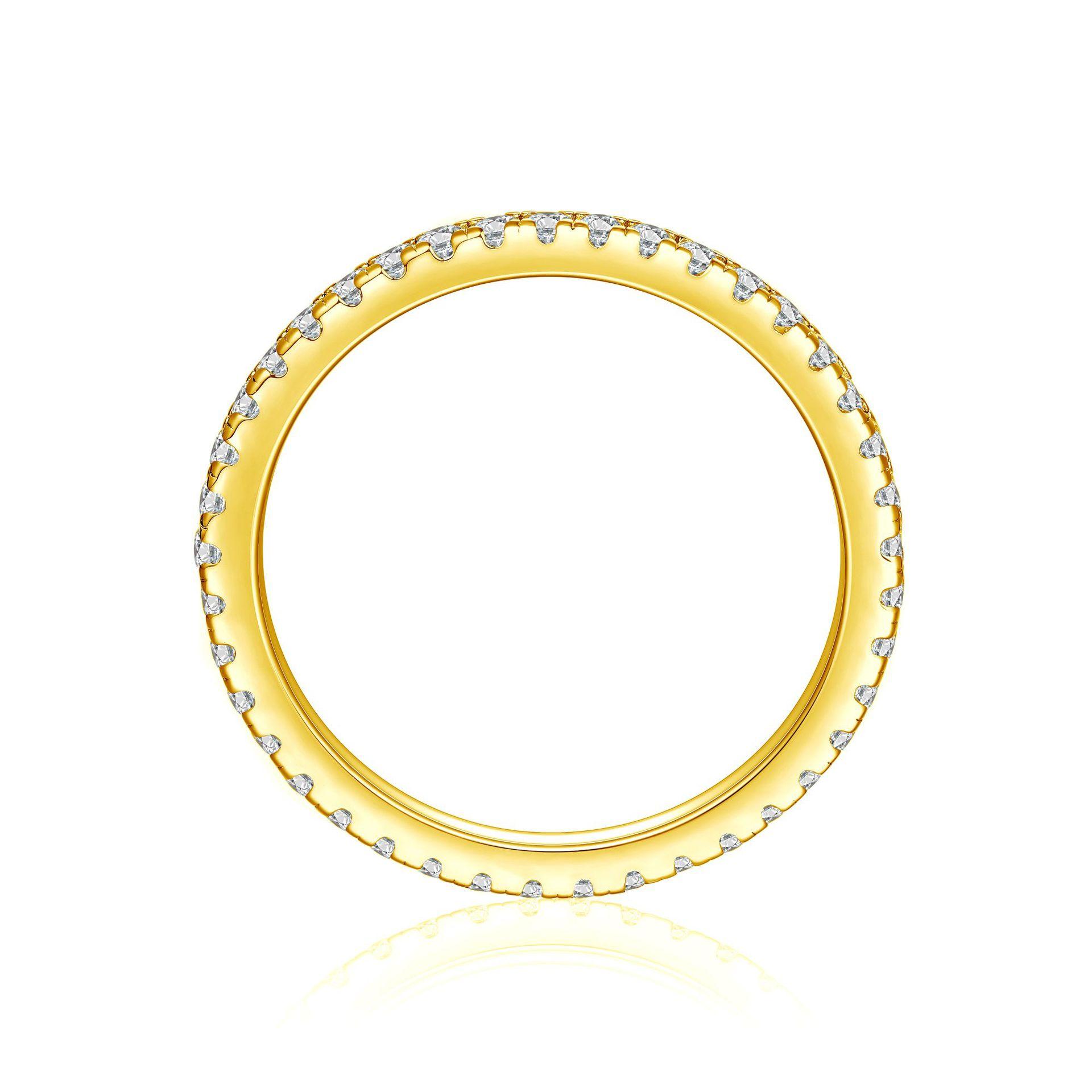 Exquisite artificial gemstone women's S925 silver full diamond ring, simple and stylish single row jewelry artificial gemstone ring, suitable for wedding gifts, holiday gifts, and couples' presents