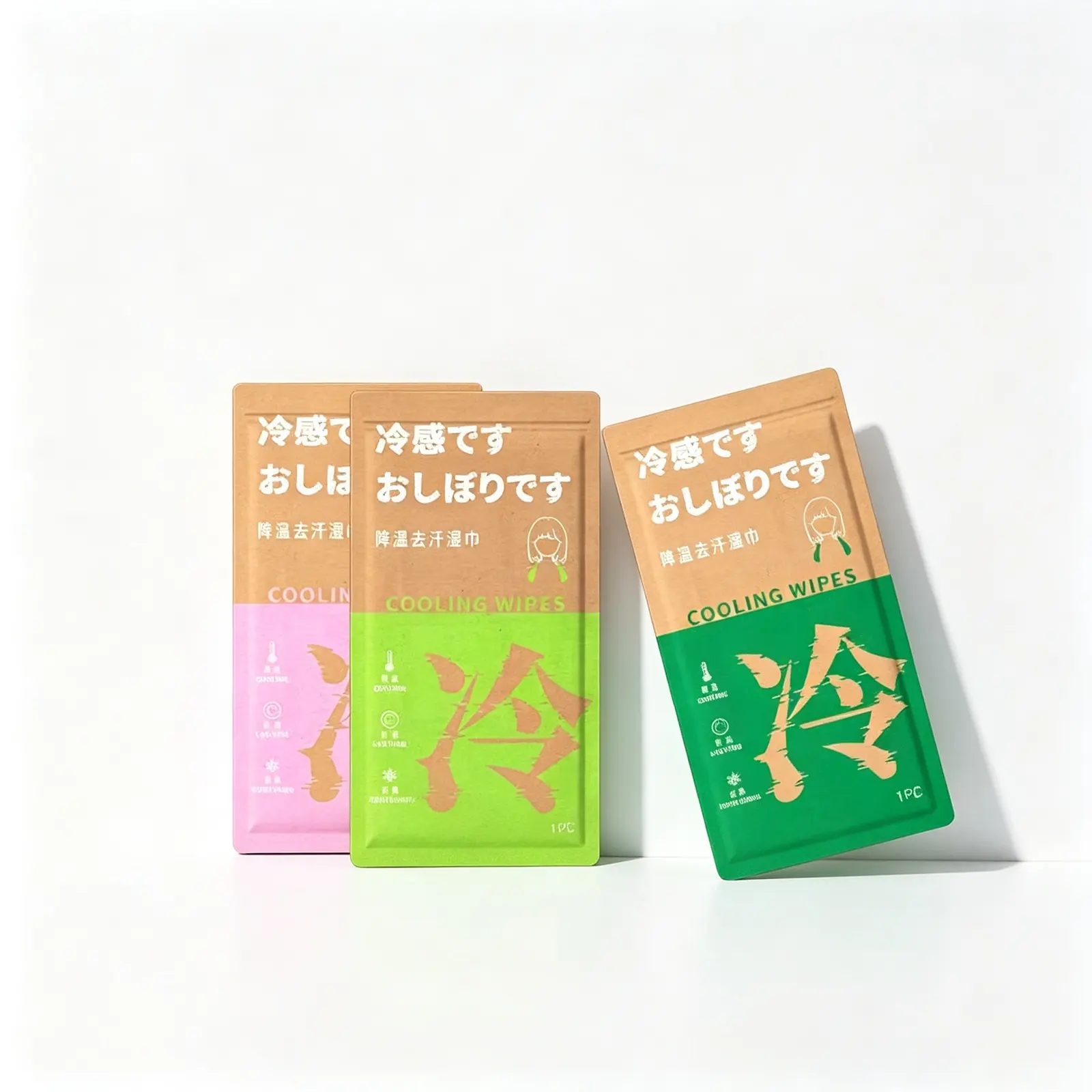 Light Compact Summer Heat Relief Fabric Wraps, Portable Travel Cooling Cloths, Thin Beach Towels for Hot Weather Outdoor Use