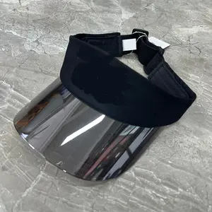A 10 correct letter three-dimensional embroidery sports yoga visor cap with UV protection