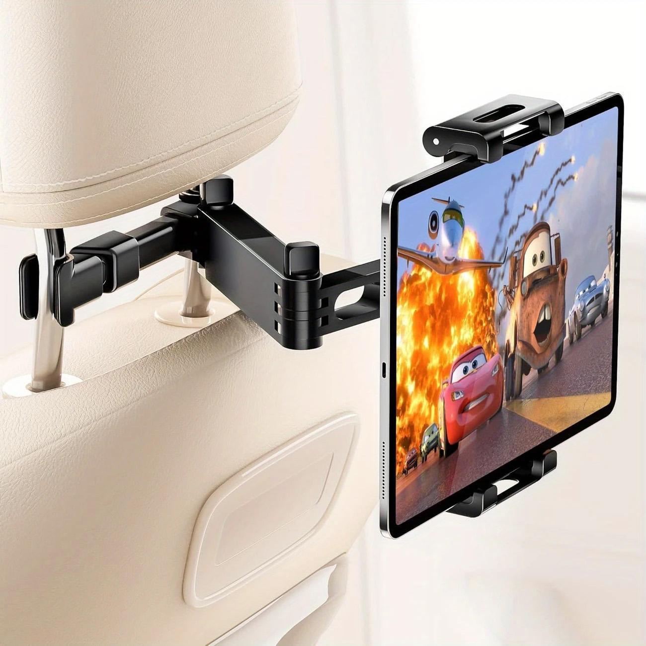 Christmas Gift Car Headrest Tablet Holder, Compatible with iPad Air Mini and Other Phones Tablets, Vehicle Mount Stand, Car Cellphone Mount