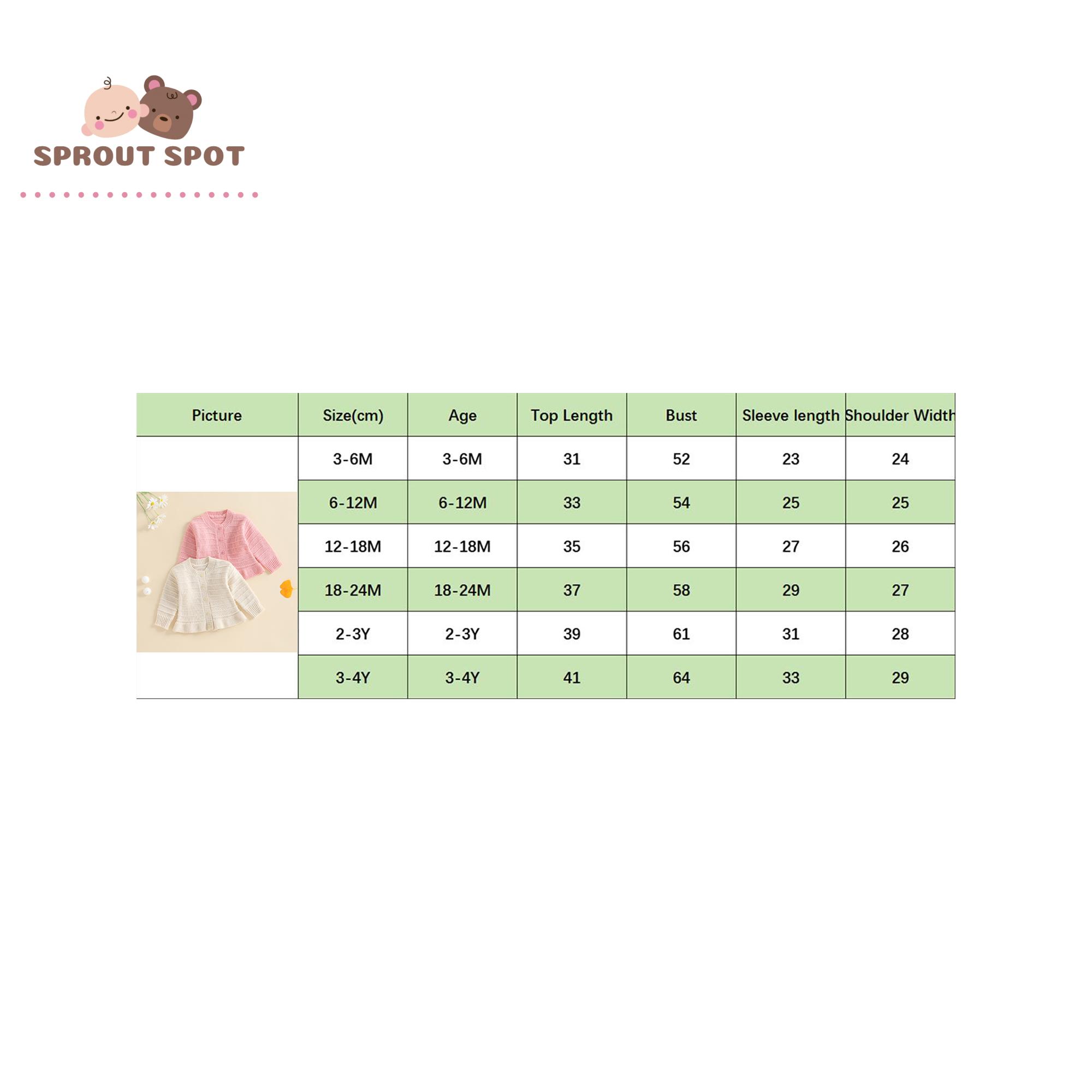 Toddler Baby Girl Knitted Cardigan Solid Color Long Sleeve Crew Neck Button-up Sweater Casual Winter Fall Clothes