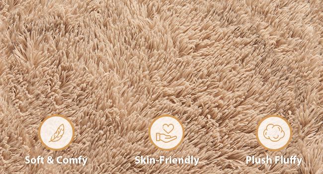 Stuffed Animal Storage Bean Bag Chair Cover (No Filler) Washable Ultra Soft Bean Bag Cover for Organizing Plush Toys or Textile, Sack BeanBag Covers for Adults, Teens, 6FT, Khaki