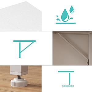 Small White Desk for Small Spaces, 32 Inch Kids Girls Study Writing Desks for Bedroom, Simple Modern Laptop PC Little Side Table with Storage Bag Headphone Hook