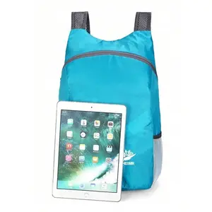 1PC Blue Foldable Backpack – Lightweight, Water Resistant, Compact Daypack. Perfect for Travel, Hiking, Gym & Daily Use. Great Gift for All.