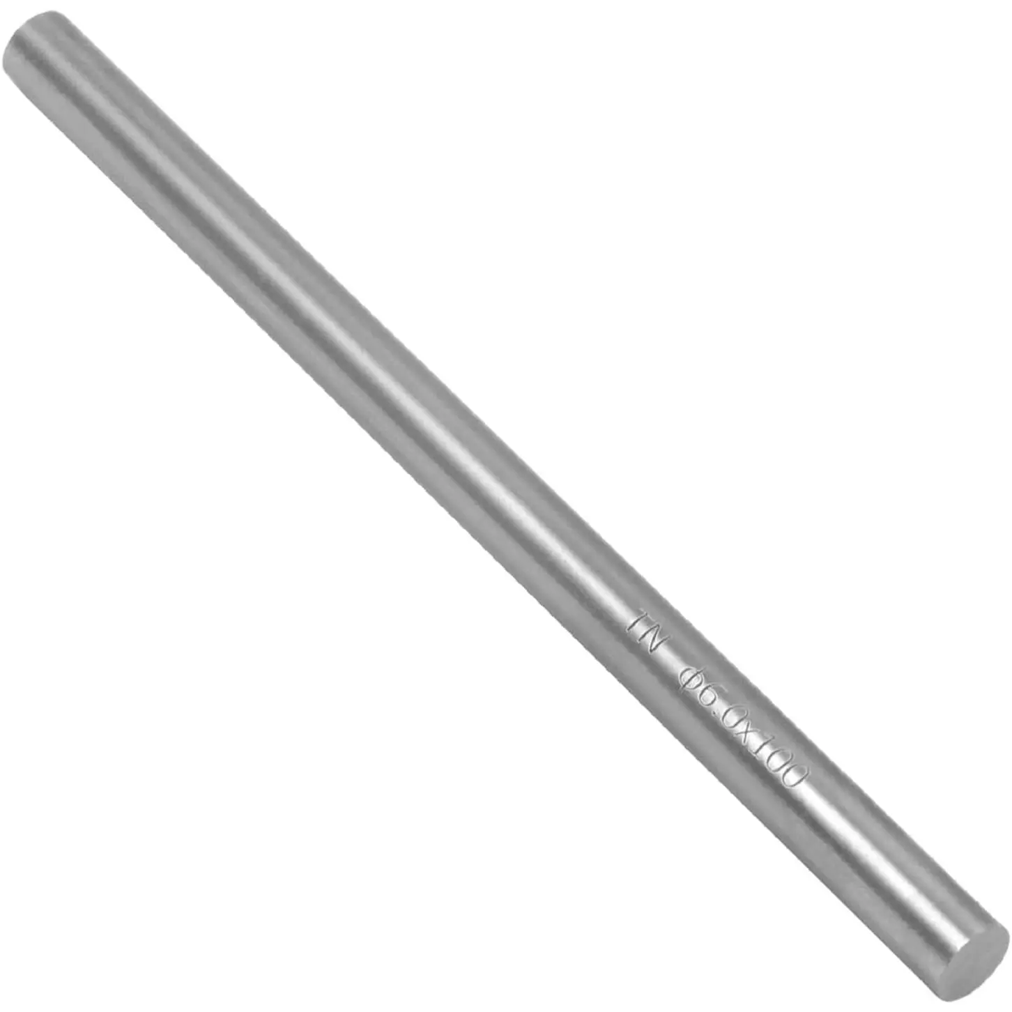 Tungsten Rods K10 Tungsten Steel Lathe Round Rod Solid Shaft Bar 6mm Dia 100mm Length