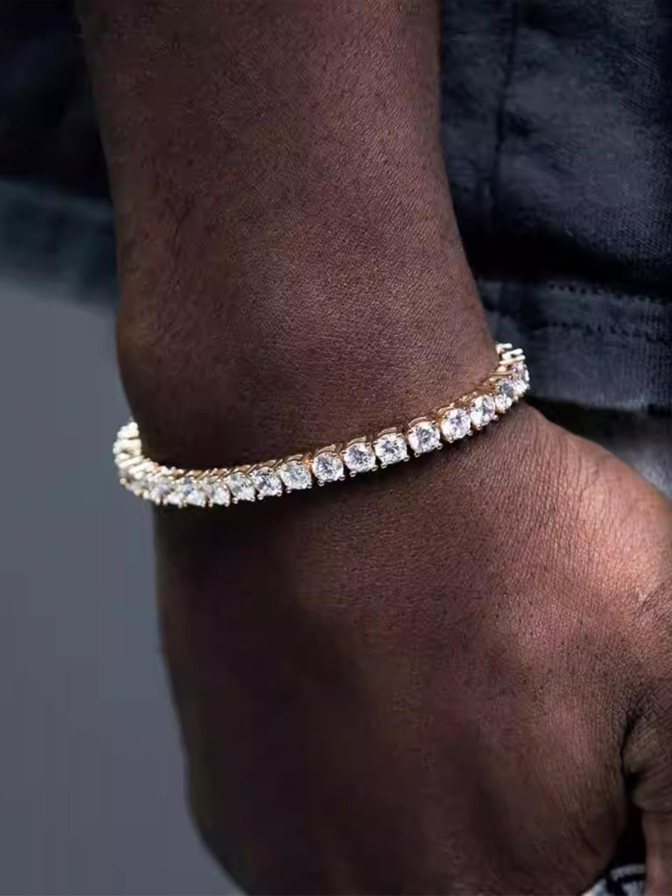 2024 Summer Rhinestone Decorated Trendy Bangle, Rhinestone Bracelet, Elegant Fashion Accessories for Women & Men Daily Wear, Minimalist Aesthetic Jewelry Gift 2024 Summer Rhinestone Decorated Trendy Bangle, Rhinestone Bracelet, Elegant Fashion Accessories for Women & Men Daily Wear, Minimalist Aesthetic Jewelry Gift