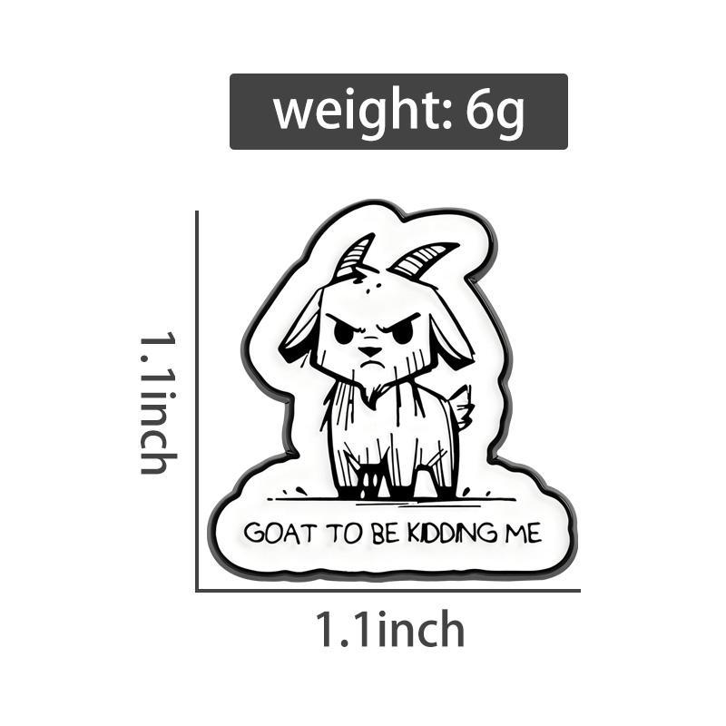 Black White Collection Enamel Pins Bookworm μ Cat Girl Brooches Skeleton Badge Coffee Pot Head Jewelry Gift for Friends