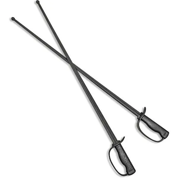 2 high-Toughness Polypropylene European-Style Training Practice Cosplay 38.5inch Long Sword