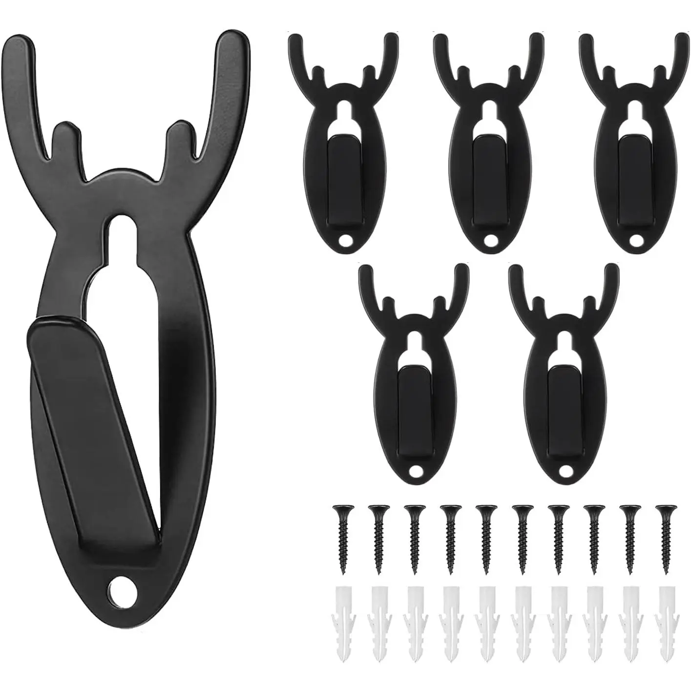 European Mount Skull Hanger 5 Skull Hooker Trophy Mounts  Kit for  and Mounting ,, Pronghorn, Smaller Skulls for Display