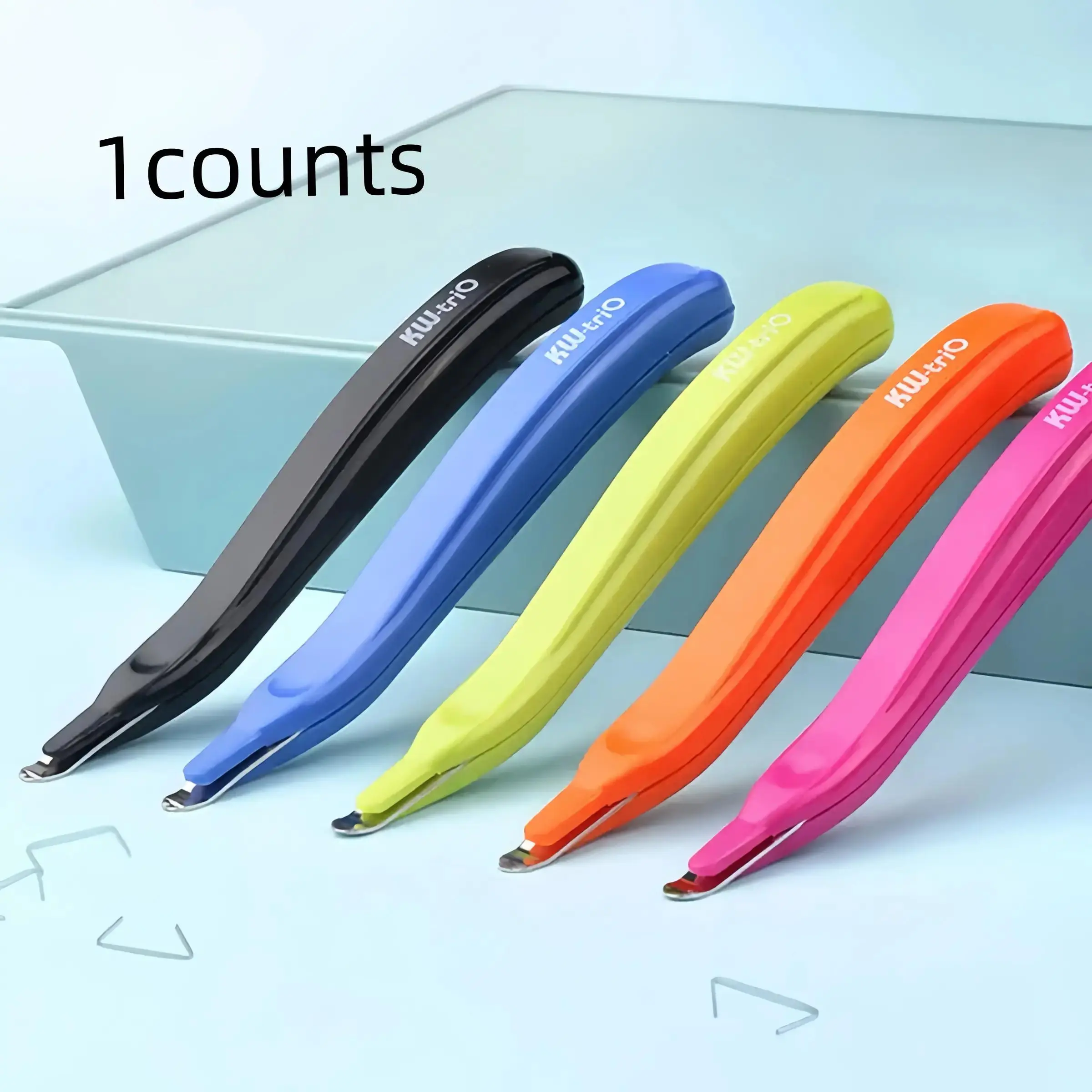 Pen-Shaped Staple Remover Tool, Available in 5 Colors, Efficient Staple Removal Device, Ideal for Office Supplies & Home Use
