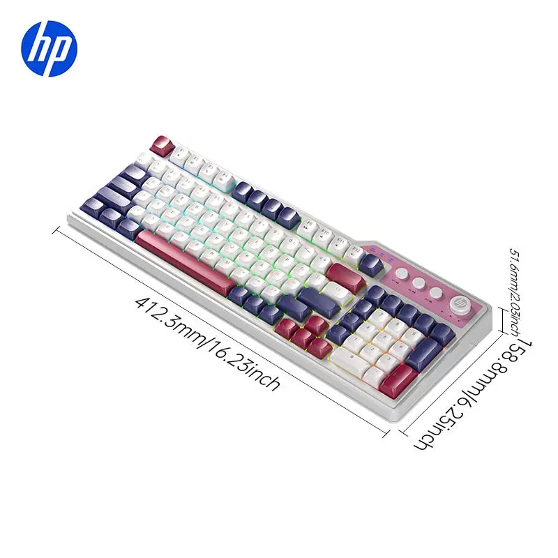 HP K360 Wireless Tri-mode Mechanical Tactile Feedback Keyboard, 99 HP K360 Wireless Tri-mode Mechanical Tactile Feedback Keyboard, 99