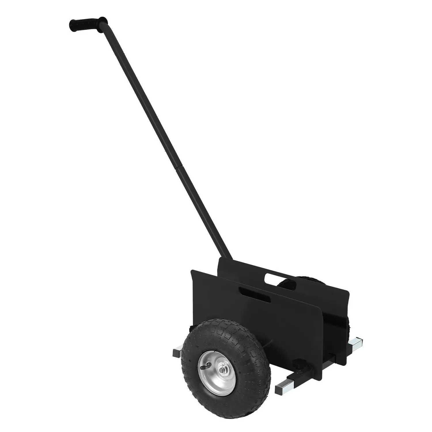 Heavy Duty Panel Dolly, 660 lbs Capacity – Extended Handle, 10" Sturdy Rubber Wheels, Industrial Steel Frame, Perfect for Moving Sheetrock, Plywood, Doors, Furniture – Material Handling Cart