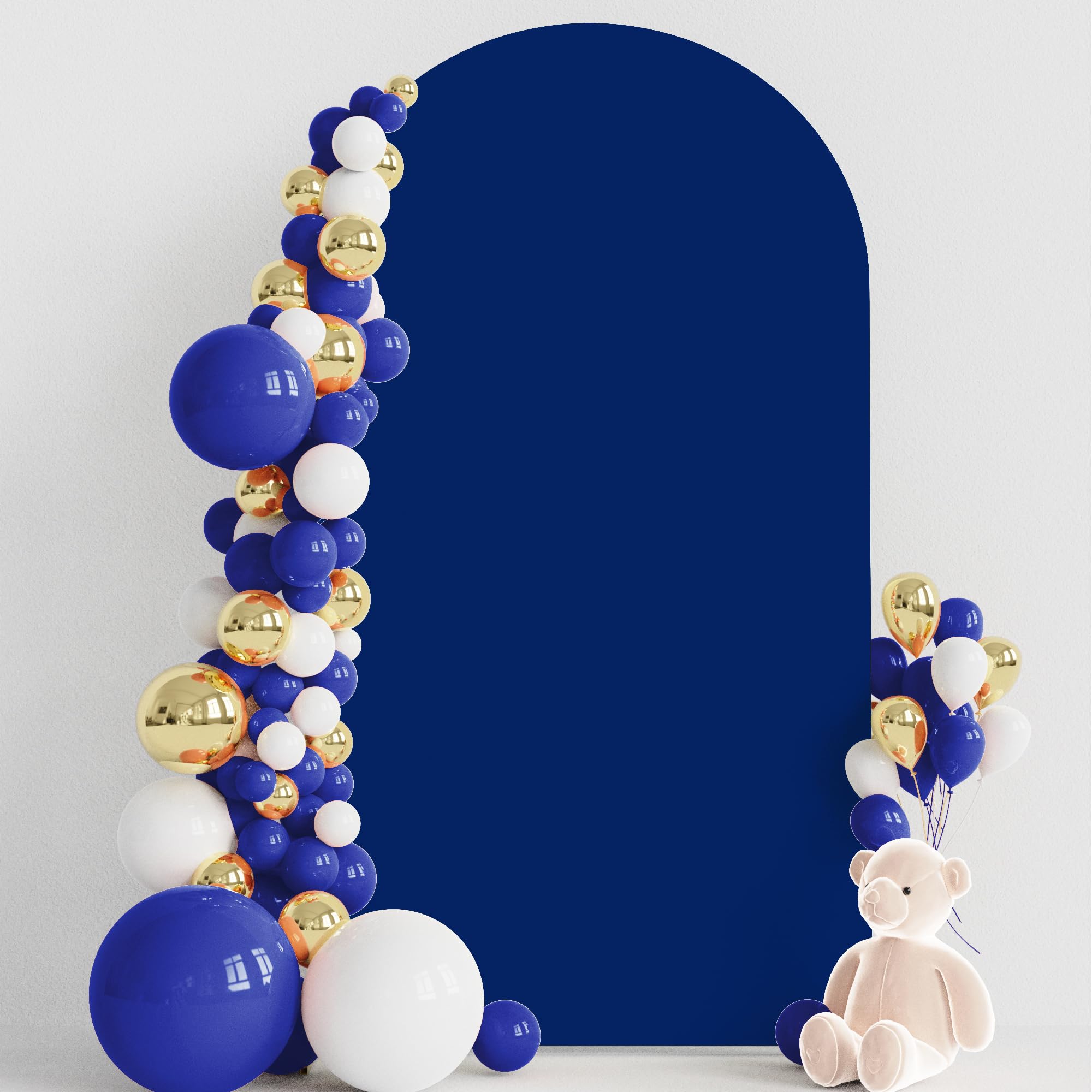 Arch Backdrop Cover, 1 Count Double Sided Arch Cover, Elastic Arch Backdrop Cover for Birthday Party Wedding Ceremony Party Decor, Wedding Arched Backdrop, Wedding Arch Covers, Decor for Weddings