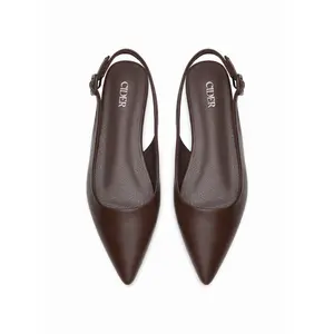 Cider POINTED TOE SLINGBACK FLATS