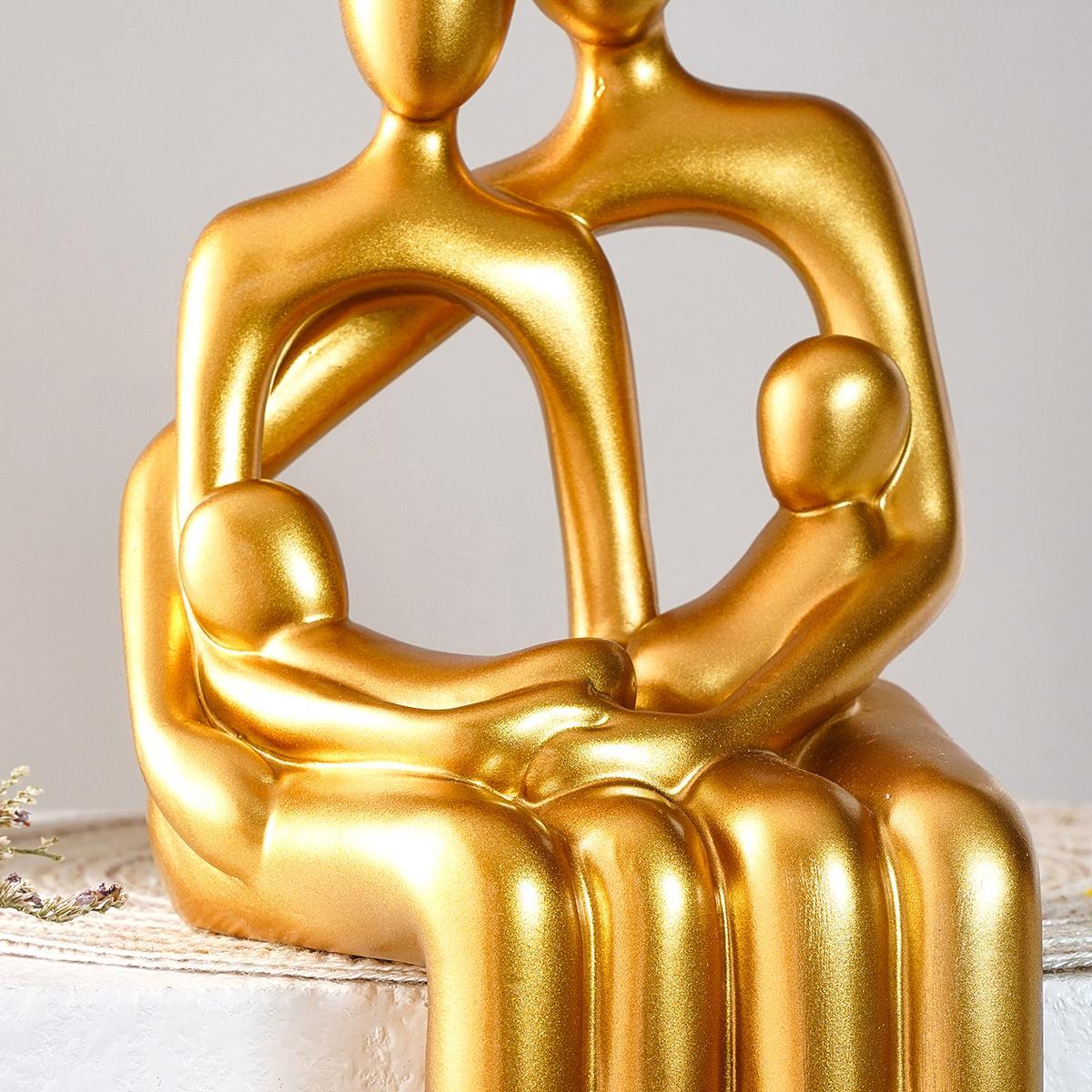 Creative Resin Decoration Craft, 1 Count Family Design Resin Decoration Ornament, Desktop Decoration for Home, Restaurant, Party, Sculpture Desk Decor Creative Resin Decoration Craft, 1 Count Family Design Resin Decoration Ornament, Desktop Decoration for Home, Restaurant, Party, Sculpture Desk Decor