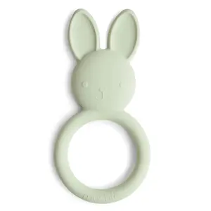 mushie Silicone Baby Teether Toy |   Bunny New model