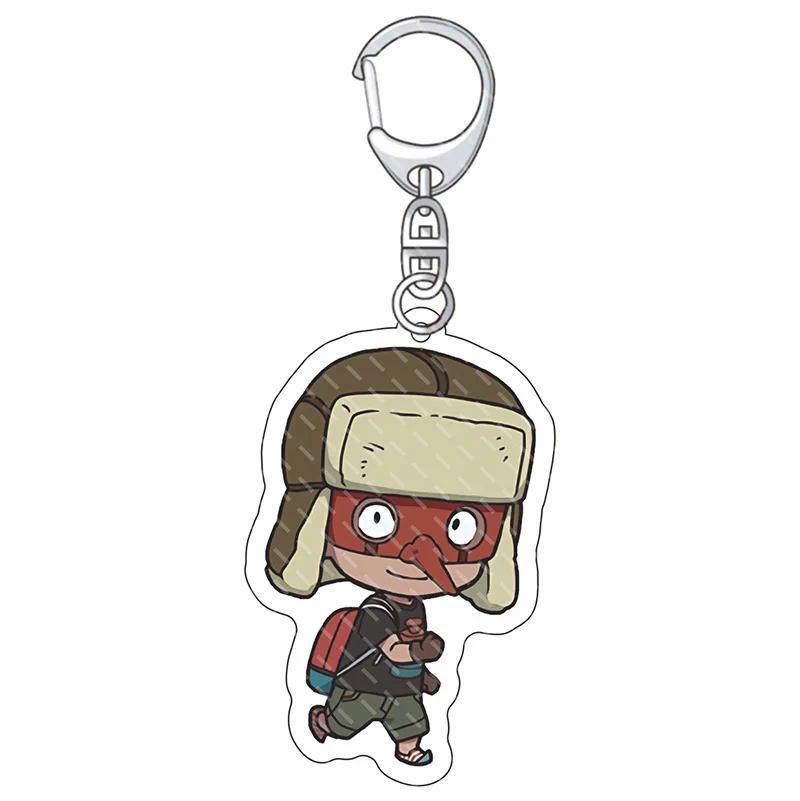 Fashion Anime Dorohedoro Keychain Cosplay Charm Keyring Acrylic Figure Key Chain Phone Pendant Halloween Decor Boy Girl's Party Fashion Anime Dorohedoro Keychain Cosplay Charm Keyring Acrylic Figure Key Chain Phone Pendant Halloween Decor Boy Girl's Party