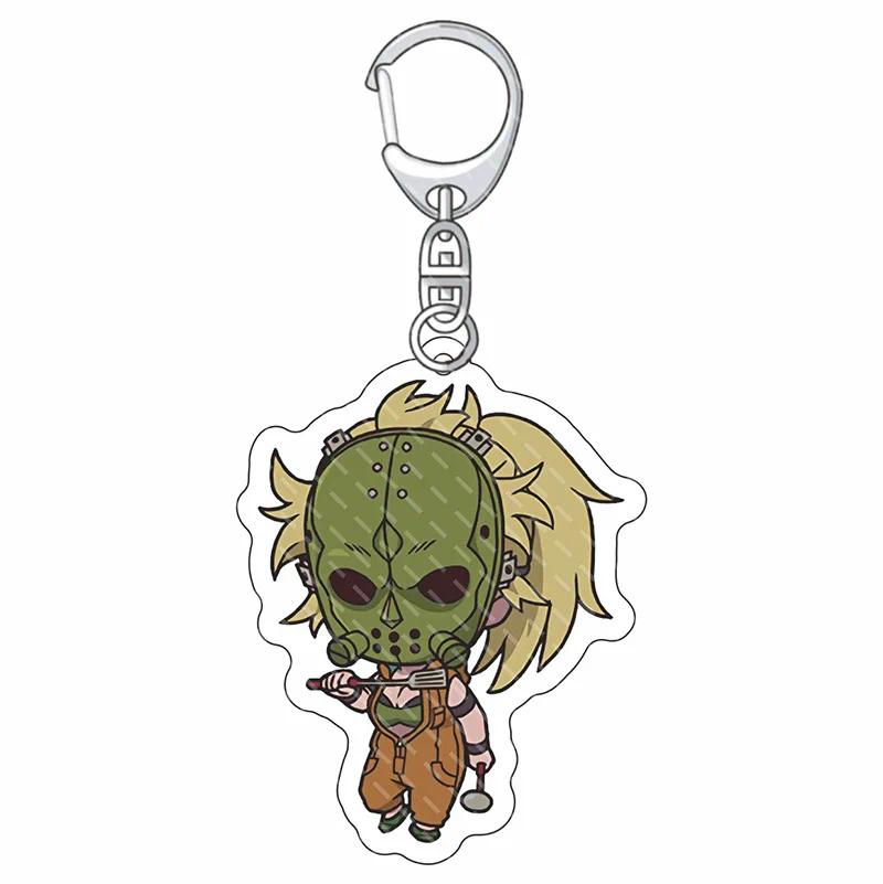 Fashion Anime Dorohedoro Keychain Cosplay Charm Keyring Acrylic Figure Key Chain Phone Pendant Halloween Decor Boy Girl's Party Fashion Anime Dorohedoro Keychain Cosplay Charm Keyring Acrylic Figure Key Chain Phone Pendant Halloween Decor Boy Girl's Party