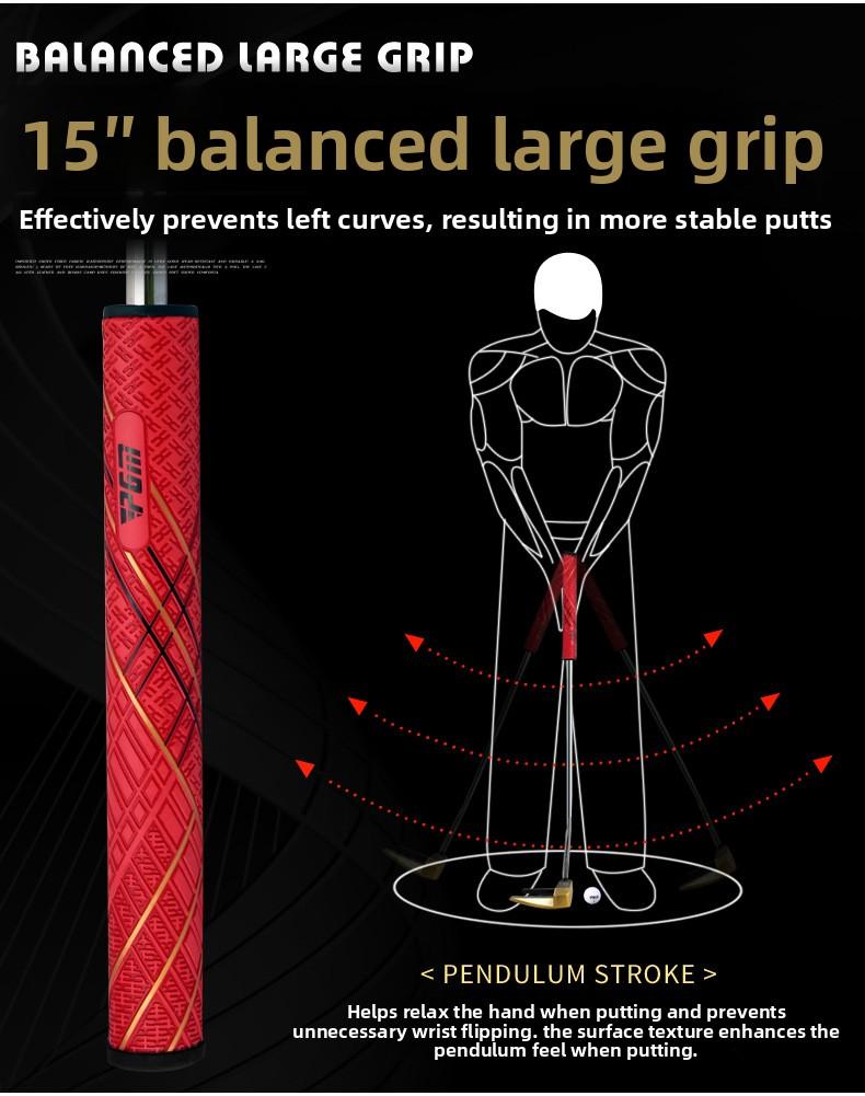 Golf Putter - Men's & Women's - Stainless Steel Stepless Shaft, Low Center of Gravity