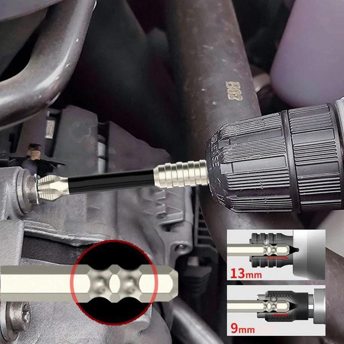 High Magnetic Screwdriver Drill Bit Set - 6pcs K5 Impact Resistant Non Slip Bit for Home DIY Professional Use (6pcs)