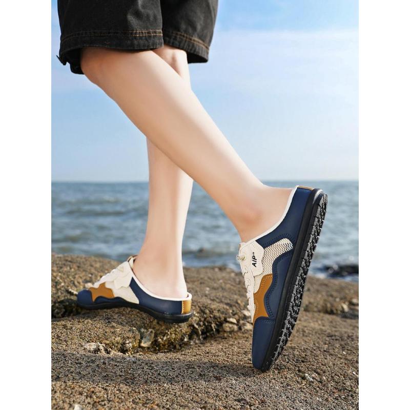 (New)Men's Fashionable Breathable Non-slip Beach Sandals, Casual Comfortable Sports Sandals for Indoor Outdoor Wear,  All-match Sneaker Shoes for Daily Wear(Gift)11