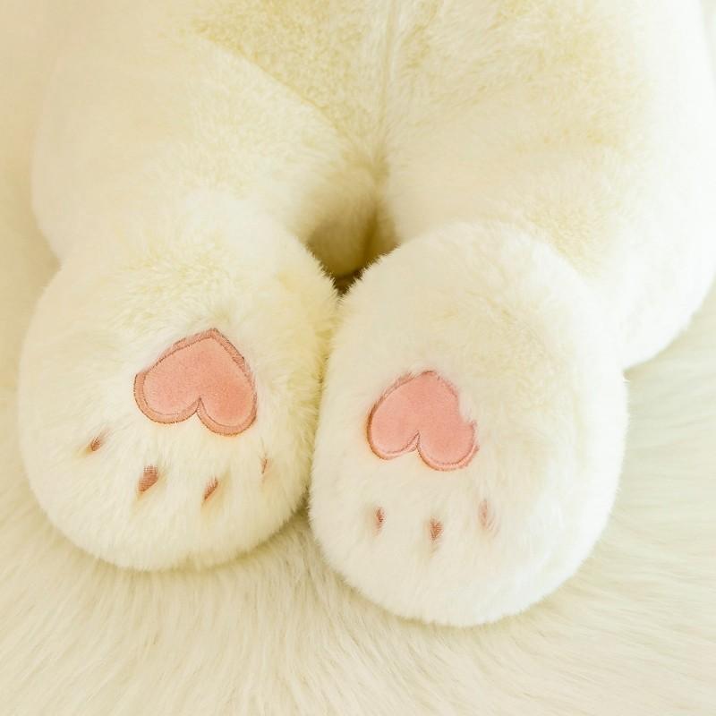 Cute Panda Bear Pillow Large Polar Stuffed Animal Plush Toy Soft Hugging Body Pillow Brown Bear Plush Pillow Weighted Plush Animals Toy for Adults Kids Boys Girls Birthday Gift Soft Huggable