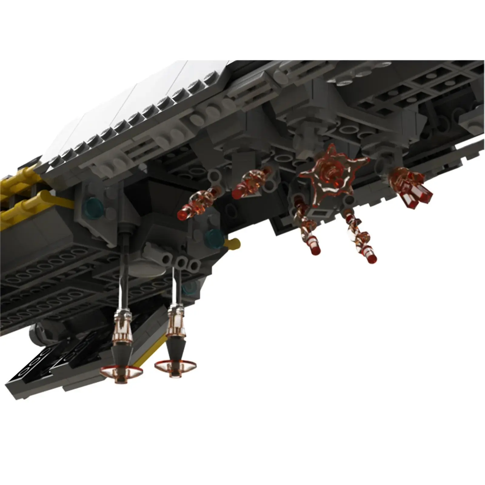 Super Destroyer Model Moc Building Blocks Diy Assembly Building Blocks Space Collection Display Creative Toys Gifts 1024 Pieces
