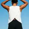 Spring/Summer Women's Sporty Quick-Dry Tank Top, Breathable Loose-Fit Fitness Yoga Running T-Shirt, Sleeveless Sports Vest, Casual Top, Sleeveless Gym Top, Athletic Tank, Breathable Workout Tops, Fitness Apparel, Athletic Clothing
