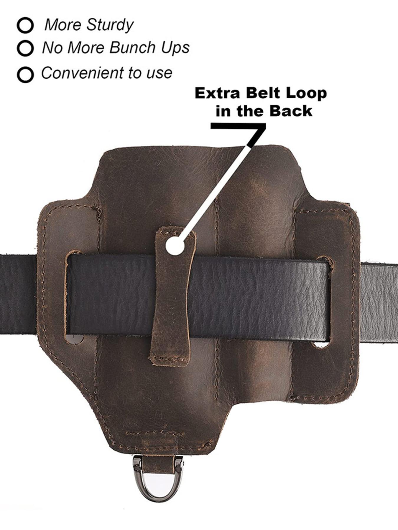 Men's Casual Solid Color Belt Bag, Multi-functional Waist Bag, Waist Slip Pocket, Outdoor Multitool Kits for Fishing Hunting Foraging, Casual  High-quality Daily Commuting Bag
