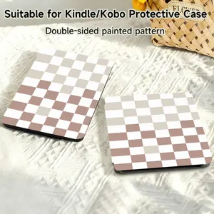 for Kindle/kobo/Tolino Case, Checkerboard Pattern Print Design for New Kindle 11Th 2019, for Kindle 11th Generation Case for Kindle 11Th (2022/2024), 6-Inch, 7-Inch Kindle Paperwhite 12Th Generation 2024 Vision Color (2024) /Vision 6 (2021）/Shine Color (2