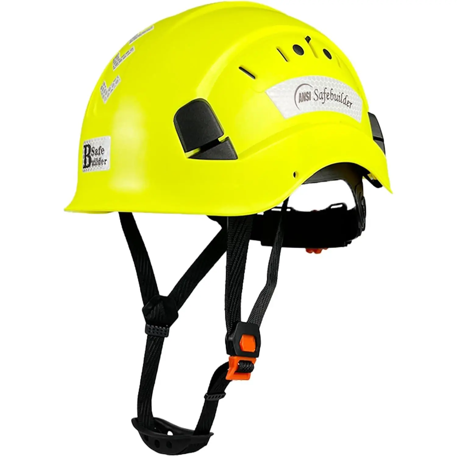 ANSI/ISEA Z89.1 Certified Construction Hard Hat with Ventilation System, Industrial Work Head Protection for Men (Home Improvement & Work Safety Equipment)