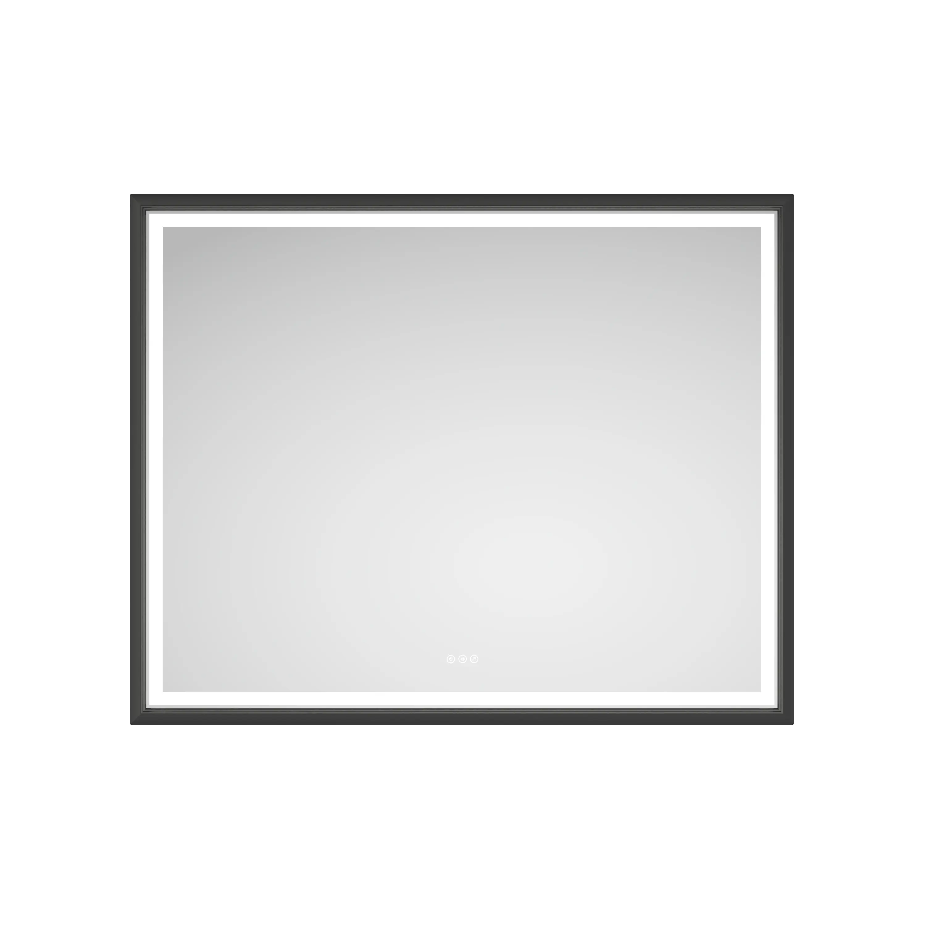 ARCH 60 x 48 Inch LED Lighted Bathroom Wall Mounted Mirror with Anti-Fog, High Lumen, Separately Control, Full Length Vanity Mirror for Bedroom, Hair Salon, Wall-Mounted Makeup Mirror, Large Rectangular Illuminated Mirror, Home Furniture and