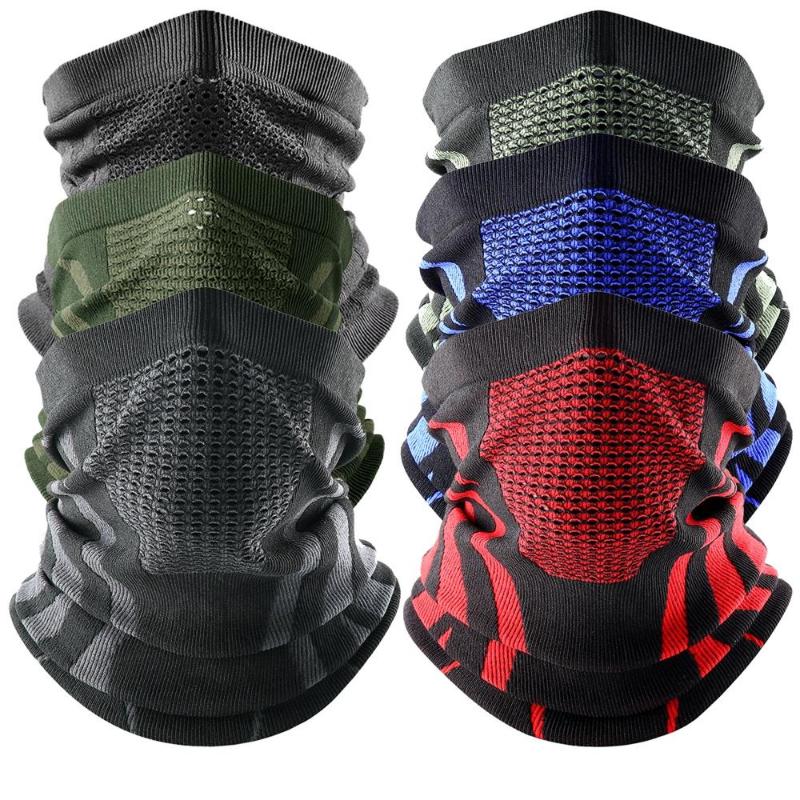 Breathable Windproof Cycling Face Mask, UV Protection Elastic Neck Mask, Protective Gear For Outdoor Sports