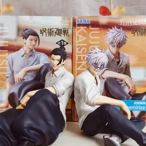 New Jujutsu Kaisen Anime Figure Noodle Stopper Satoru Gojo Action Figure Geto Suguru Figure PVC Yumemirize Collection Model Toys