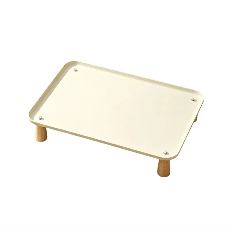 Elevated Pet Feeding Tray, Cat Dog Food Bowl Riser, Cervical Protection, Spill Proof, Anti-Tip Pet Meal Rack, Secure & Comfortable
