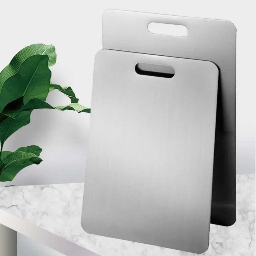 Stainless Steel Cutting Board, Vegetable Chopping Board, Durable Chopping Board, Dough Rolling Board, Fruit Cutting Board, Kitchen Utensil