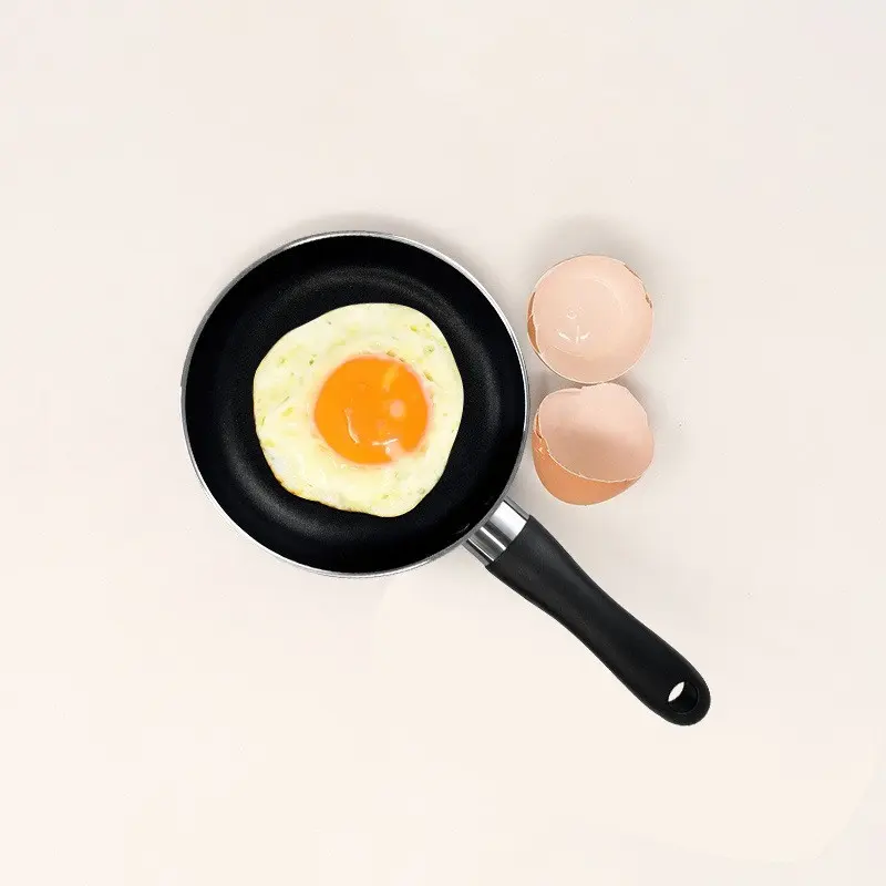 Mini Nonstick Frying Pan, Small Egg Skillet for Breakfast, Single Serving Omelette Pan, Easy Cooking Kitchen Tool, Compact & Versatile