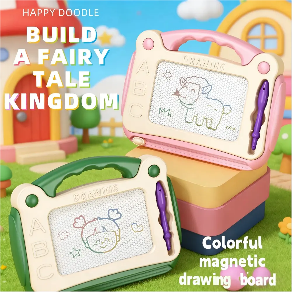 Compact Portable Doodle Board Toy for Toddlers, Creative Play Educational Toy for Boys & Girls – Ideal Birthday or Christmas Gift